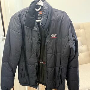 Dickies Men's Dark Gray Puffer Jacket